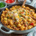 Cheesy Beef Taco Pasta (One-Pot Dinner): The Ultimate Comfort Food Mash-Up for Busy Nights