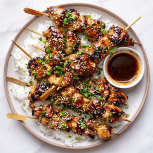 Read more about the article Teriyaki Chicken Skewers