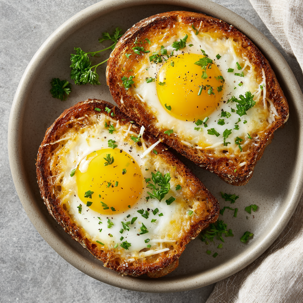 You are currently viewing Air Fryer Egg and Cheese Toast