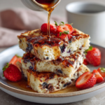 Sheet Pan Pancakes (Blueberry + Fun Toppings)