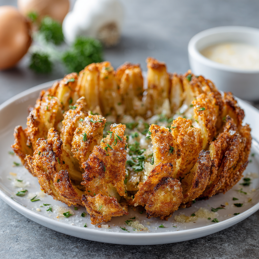 You are currently viewing Air Fryer Blooming Onion: The Ultimate Crispy, Guilt-Free Appetizer You’ll Make Again and Again