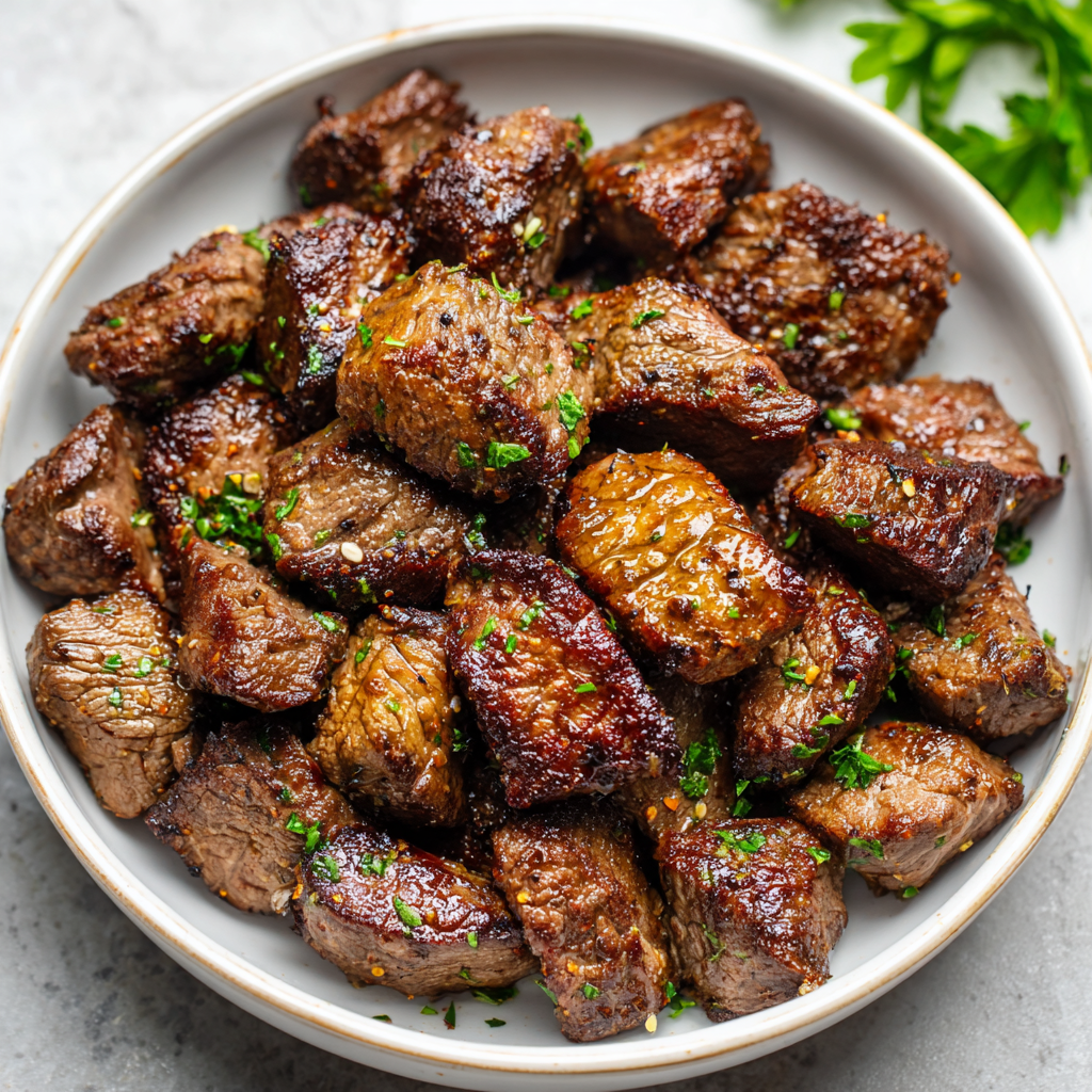 You are currently viewing Air Fryer Steak Tips (Steak Bites): The Ultimate Guide to Juicy, Buttery Perfection
