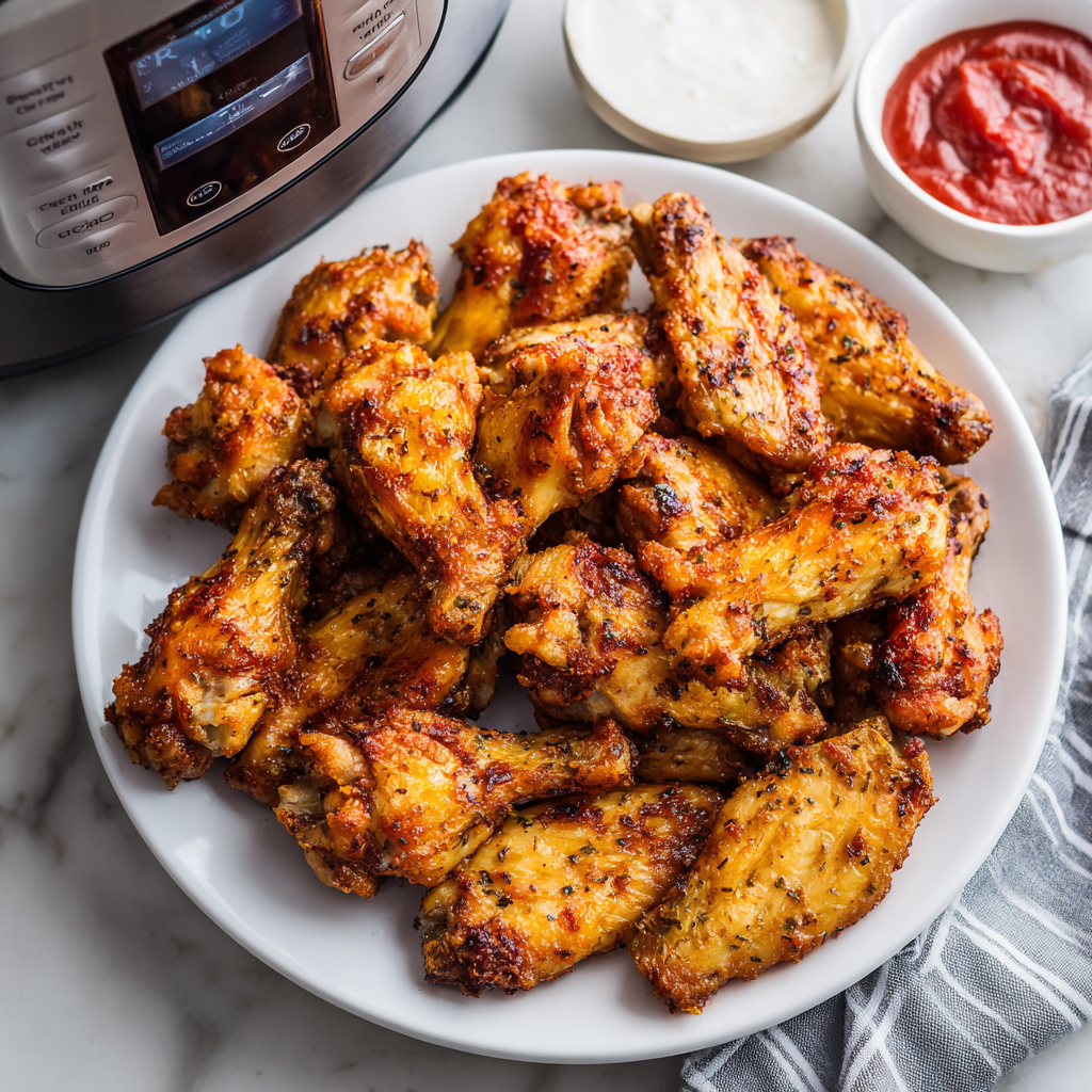You are currently viewing Air Fryer Chicken Wings – The Ultimate Guide to Crispy, Juicy Wings Without Oil
