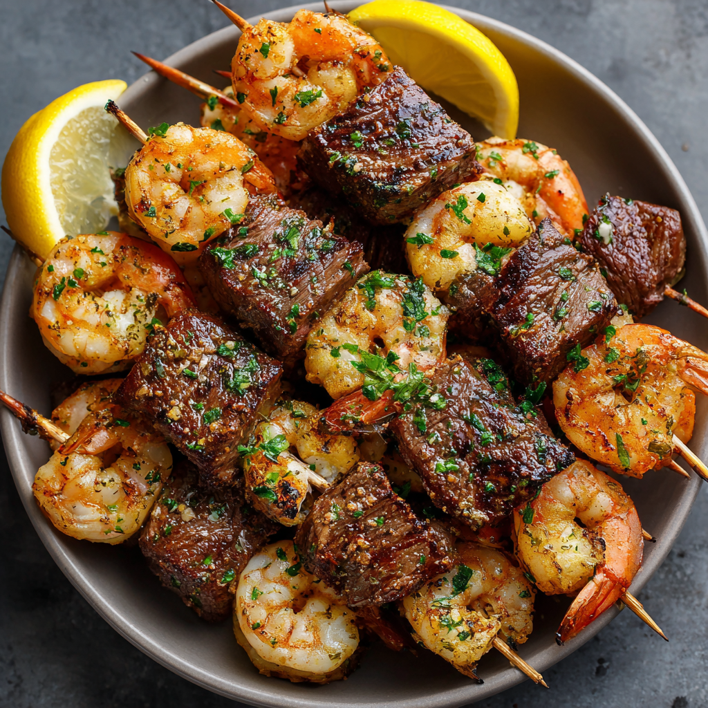 You are currently viewing Steak and Shrimp Kabobs in the Air Fryer: The Ultimate Guide to a Perfect Surf-and-Turf Meal