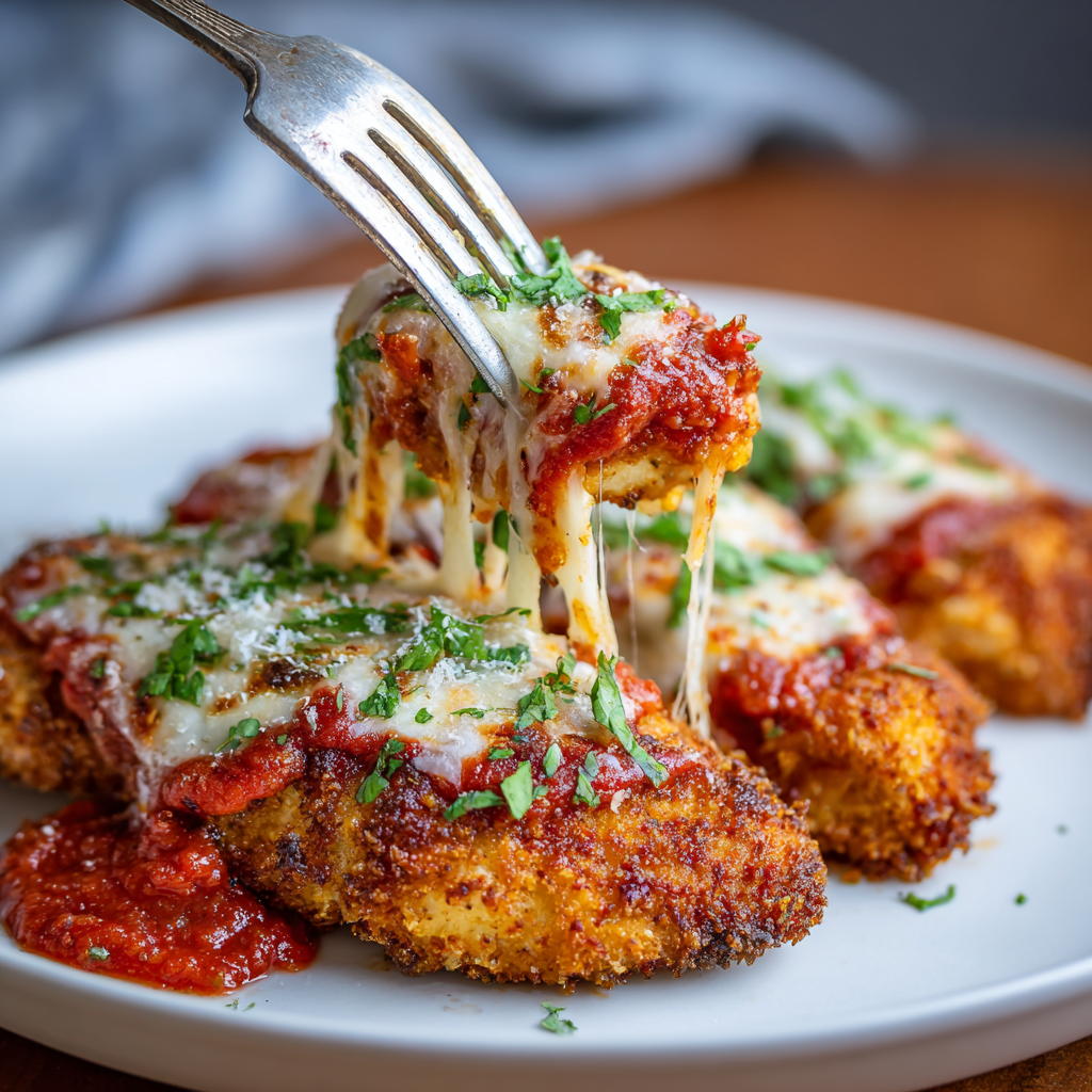You are currently viewing Air Fryer Chicken Parmesan: The Ultimate Crispy, Healthier Comfort Food You’ll Make Again and Again