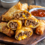 Cheeseburger Twists (Cheeseburger Eggrolls): The Ultimate Crispy Comfort Food You’ll Want to Make Again and Again