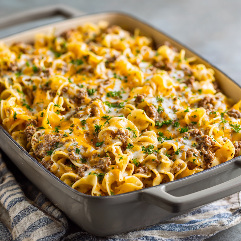 You are currently viewing Sour Cream Beef Noodle Casserole: The Ultimate Comfort Food Classic