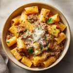 Creamy Parmesan Beef Rigatoni: The Ultimate Comfort Pasta Recipe for Any Night of the Week