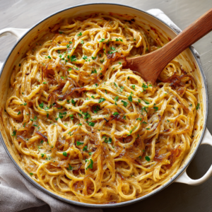 Read more about the article French Onion Pasta Recipe (One-Pot & Ultra Creamy)