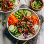 Korean BBQ Chicken Bowls (Easy Weeknight Recipe)