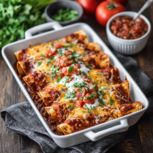 Read more about the article 5 Ingredient Beef Enchiladas