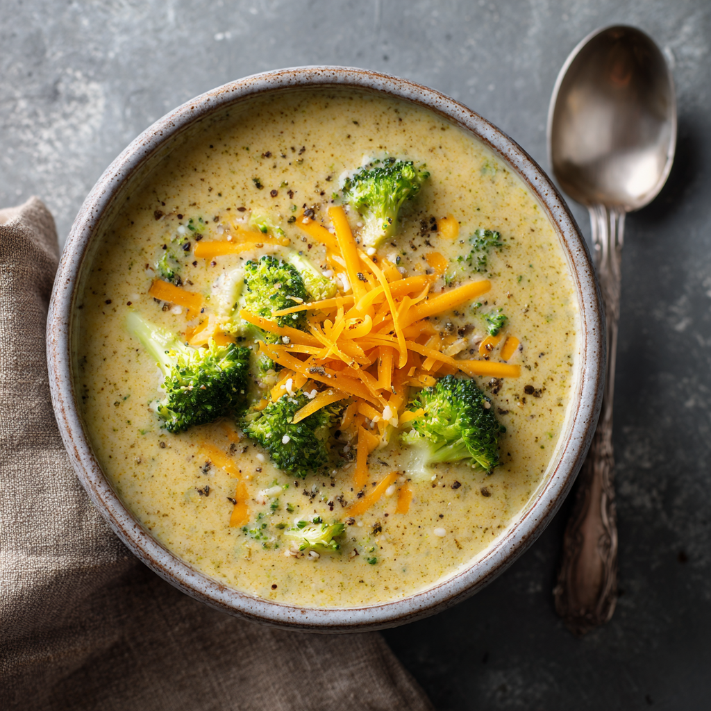 You are currently viewing High Protein Broccoli Cheddar Soup: The Ultimate Creamy, Healthy Comfort Food